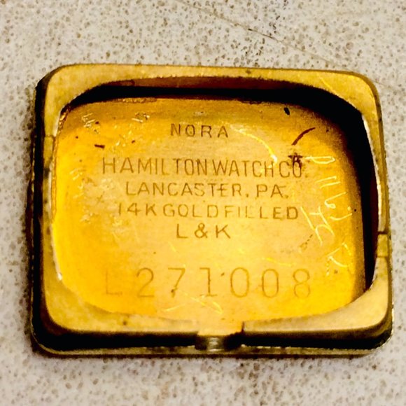 Hamilton 14k Gold Filled Watch main image 13